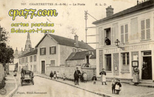 Chartrettes (Seine-et-Marne) - La Poste