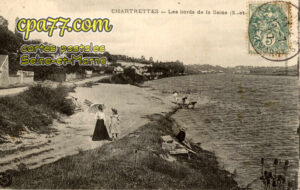 Chartrettes (Seine-et-Marne) - Les Bords de la Seine