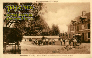 Chartrettes (Seine-et-Marne) - Ferme du Pré – Grosse exploitation agricole de Brie
