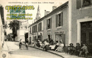 Chartrettes (Seine-et-Marne) - Grande Rue – Hôtel Piquet