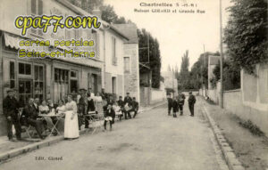Chartrettes (Seine-et-Marne) - Maison Girard et Grande Rue