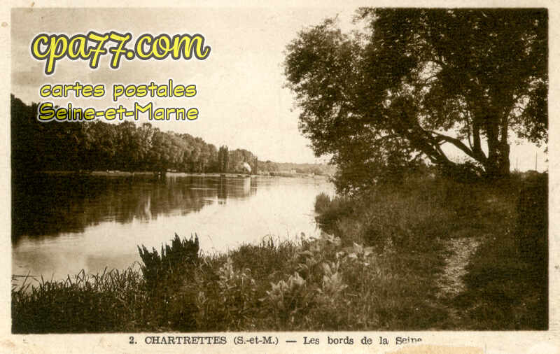 Chartrettes (Seine-et-Marne) - Les Bords de la Seine