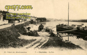 Chartrettes (Seine-et-Marne) - Le Port