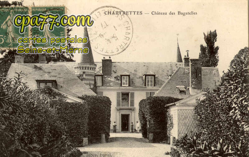 Chartrettes (Seine-et-Marne) - Château des Bagatelles