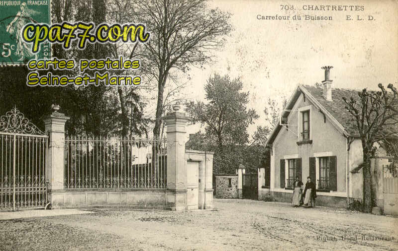 Chartrettes (Seine-et-Marne) - Carrefour du Buisson