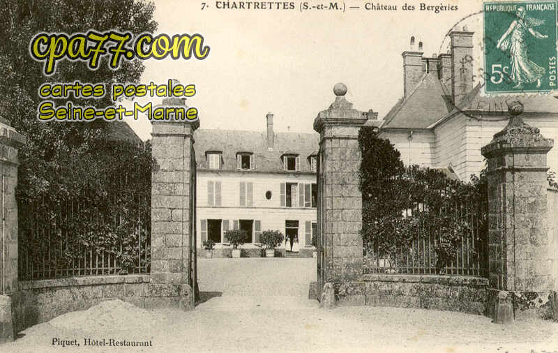 Chartrettes (Seine-et-Marne) - Château des Bergeries