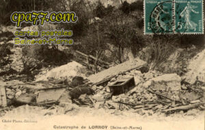 Château Landon (Seine-et-Marne) - Catastrophe de Lorroy