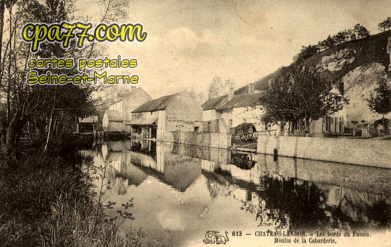 Château Landon (Seine-et-Marne) - Les Bords du Fusain – Moulin de la Cabarderie