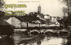 Château Landon (Seine-et-Marne) - Bords du Fusin