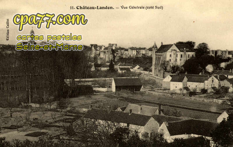 Château Landon (Seine-et-Marne) - Vue Générale