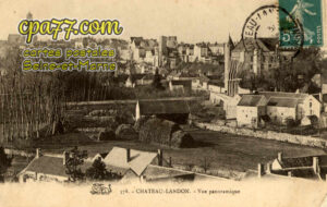 Château Landon (Seine-et-Marne) - Vue Panoramique