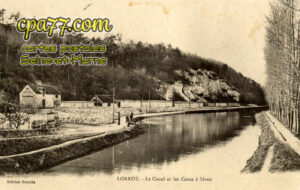 Château Landon (Seine-et-Marne) - Le Canal et les Caves à blanc