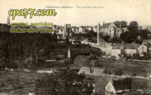 Château Landon (Seine-et-Marne) - Vue Générale