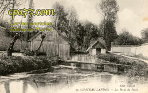 Château Landon (Seine-et-Marne) - Les Bords du Fusin