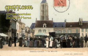 Château Landon (Seine-et-Marne) - Le Marché