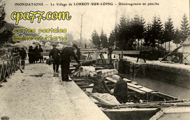 Château Landon (Seine-et-Marne) - LORROY – Déménagement en péniche
