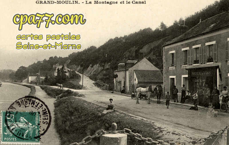 Château Landon (Seine-et-Marne) - Grand-Moulin – La Montagne et le Canal