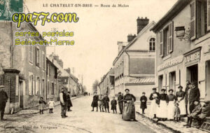 Le Châtelet En Brie (Seine-et-Marne) - Route de Melun