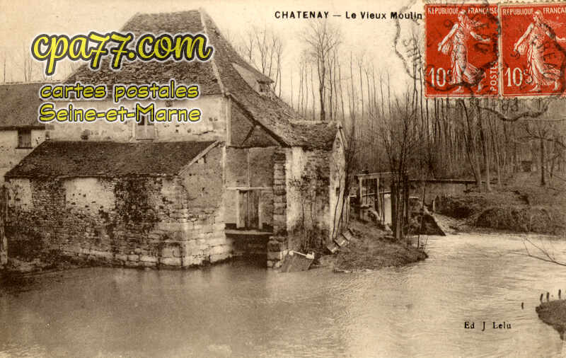 Châtenay Sur Seine (Seine-et-Marne) - Le Vieux Moulin