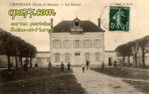 Châtenay Sur Seine (Seine-et-Marne) - La Mairie