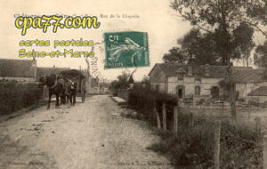 Châtenay Sur Seine (Seine-et-Marne) - Rue de la Chapelle