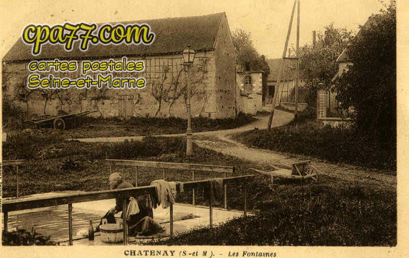 Châtenay Sur Seine (Seine-et-Marne) - Les Fontaines