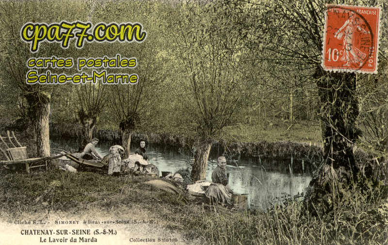 Châtenay Sur Seine (Seine-et-Marne) - Le Lavoir du Marda