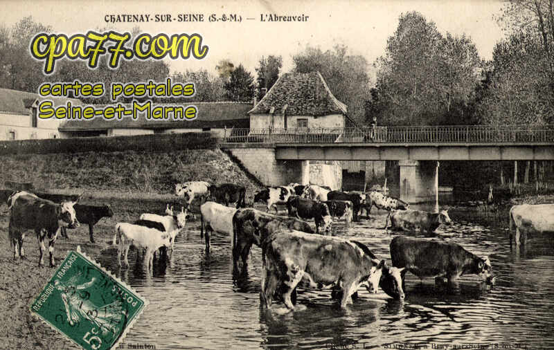 Châtenay Sur Seine (Seine-et-Marne) - L&rsquo;Abreuvoir