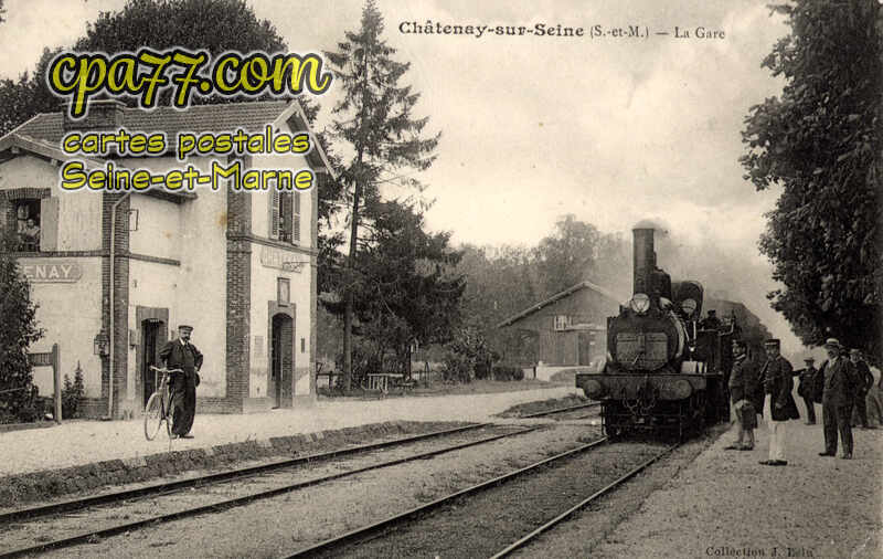 Châtenay Sur Seine (Seine-et-Marne) - La Gare