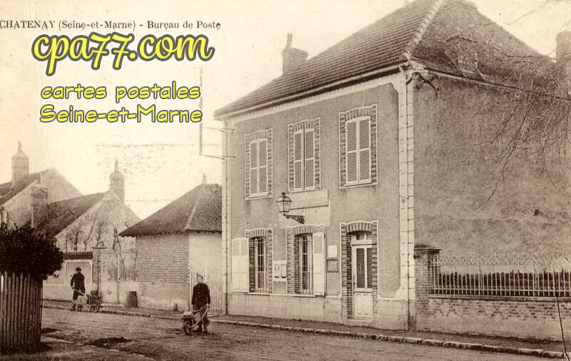 Châtenay Sur Seine (Seine-et-Marne) - Bureau de Poste