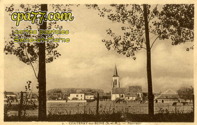 Châtenay Sur Seine (Seine-et-Marne) - Panorama