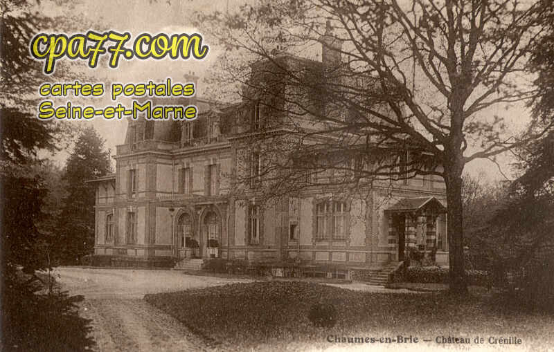Chaumes En Brie (Seine-et-Marne) - Château de Crénille