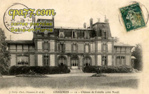 Chaumes En Brie (Seine-et-Marne) - Château de Crénille (côté Nord)