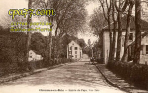 Chaumes En Brie (Seine-et-Marne) - Entrée du Pays, Rue Foix