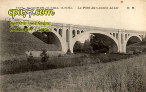 Chaumes En Brie (Seine-et-Marne) - Le Pont du Chemin de Fer