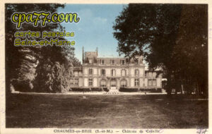 Chaumes En Brie (Seine-et-Marne) - Château de Crénille