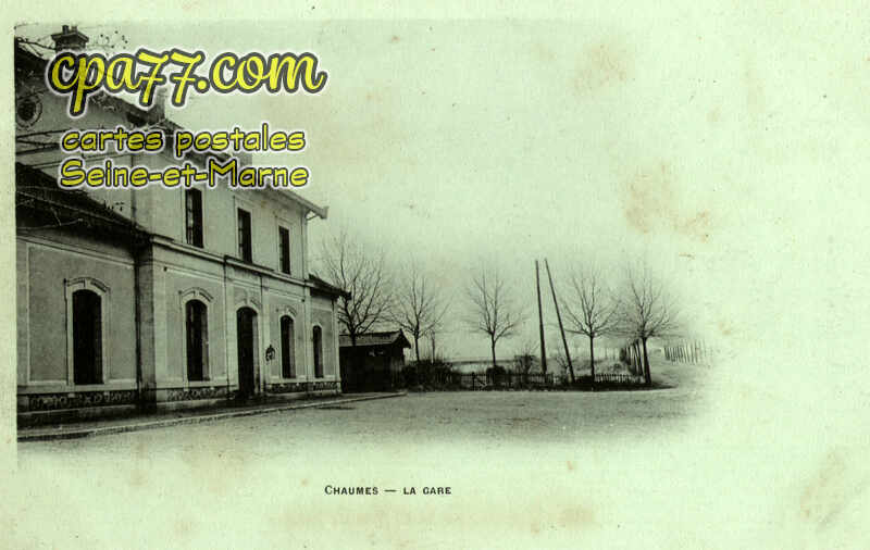 Chaumes En Brie (Seine-et-Marne) - La Gare