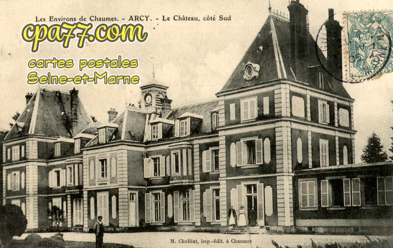 Chaumes En Brie (Seine-et-Marne) - Le Château, côté Sud