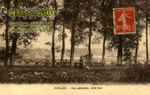 Chelles (Seine-et-Marne) - Vue générale, côté Sud