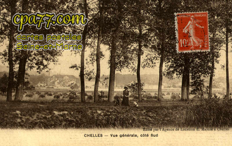 Chelles (Seine-et-Marne) - Vue générale, côté Sud