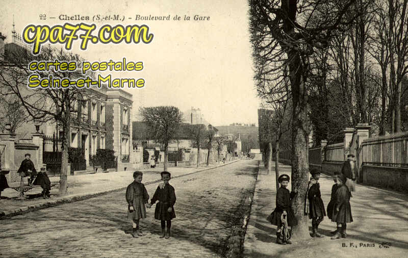 Chelles (Seine-et-Marne) - Boulevard de la Gare