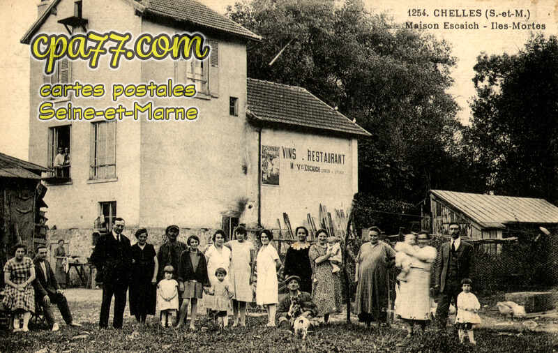 Chelles (Seine-et-Marne) - Maison Escaich – Iles-Mortes