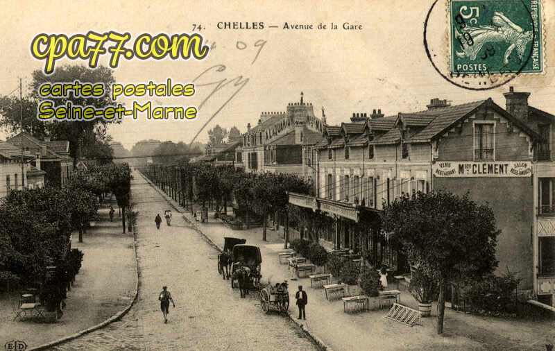 Chelles (Seine-et-Marne) - Avenue de la Gare