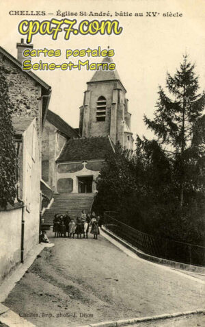 Chelles (Seine-et-Marne) - Eglise St-André, bâtie au 15e siècle