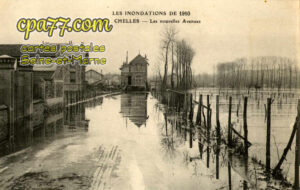 Chelles (Seine-et-Marne) - Les Inondations de 1910 – Les Nouvelles Avenues