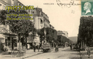 Chelles (Seine-et-Marne) - Le Boulevard de la Gare