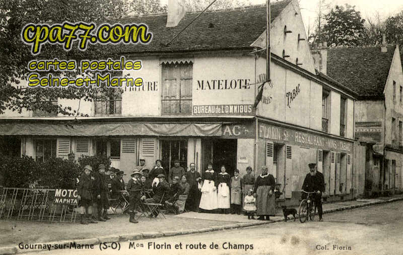 Chelles (Seine-et-Marne) - Mon Florin et route de Champs