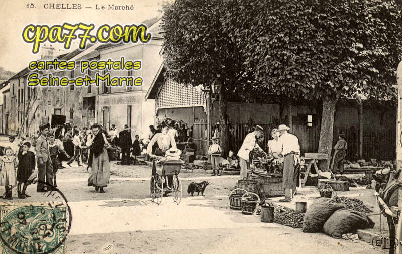 Chelles (Seine-et-Marne) - Le Marché
