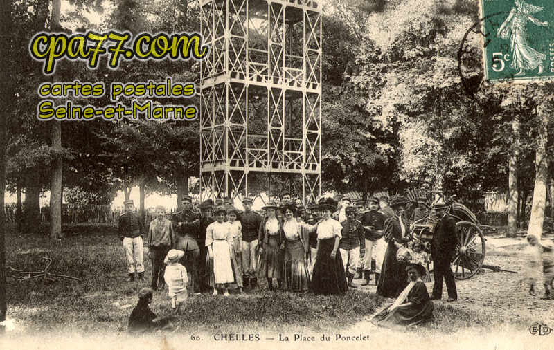Chelles (Seine-et-Marne) - La Place du Poncelet
