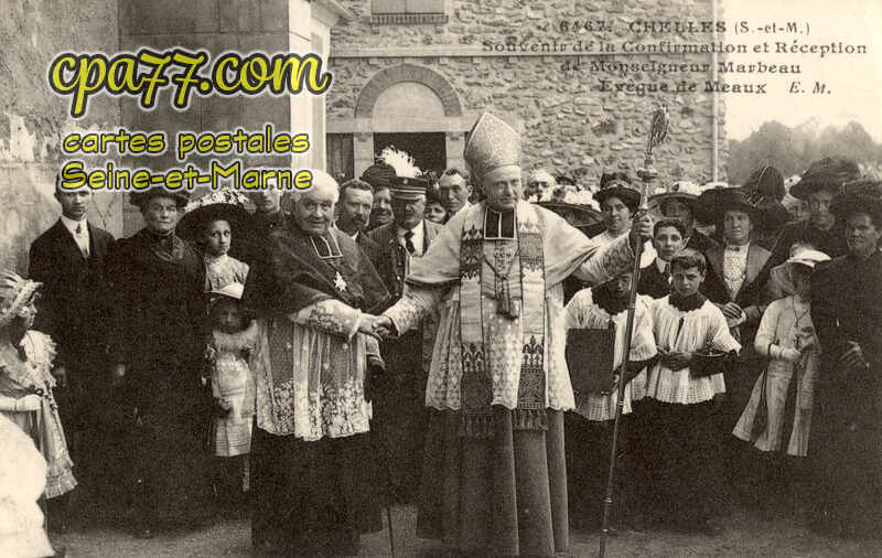 Chelles (Seine-et-Marne) - Souvenir de la Confirmation et Réception de Monseigneur Marbeau Evêque de Meaux